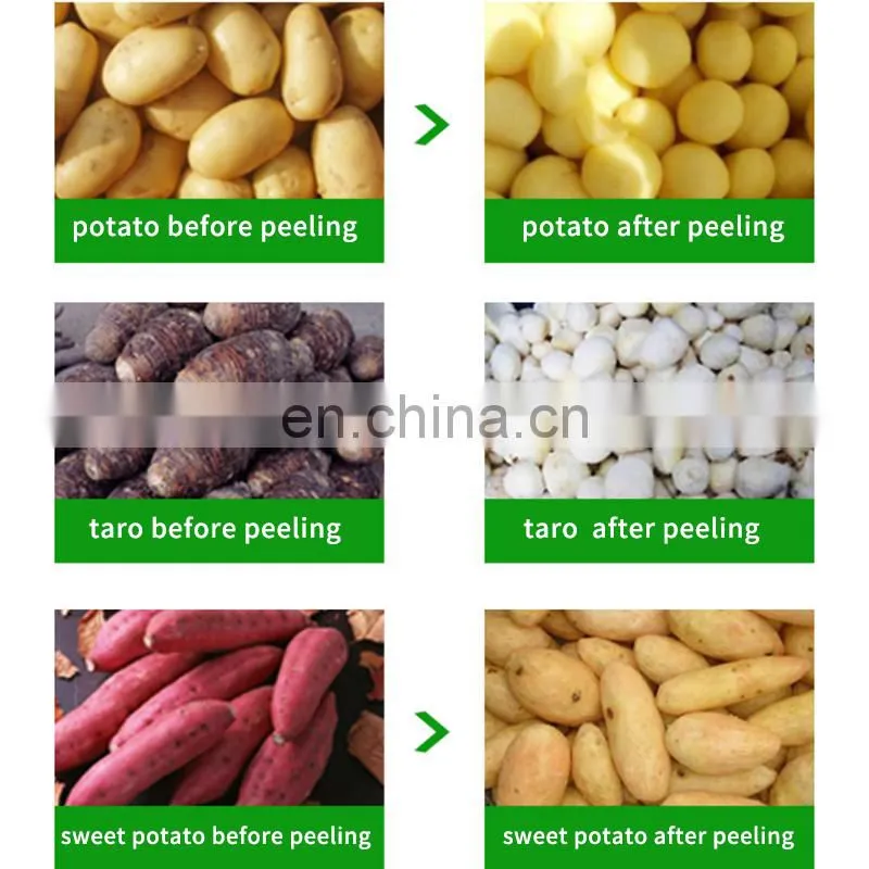 manufacturer potato peeling machine/potato skin removal peeling machine with good quality