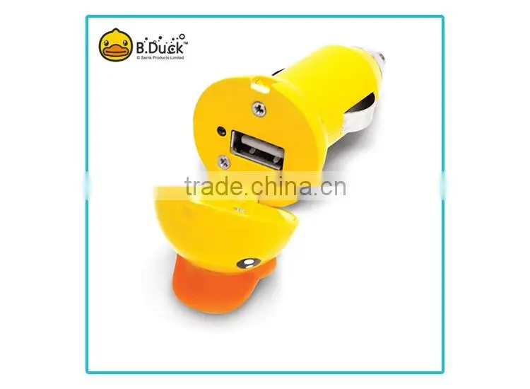 Promotional USB car charger novelty car charger universal car chargers in animal shaped