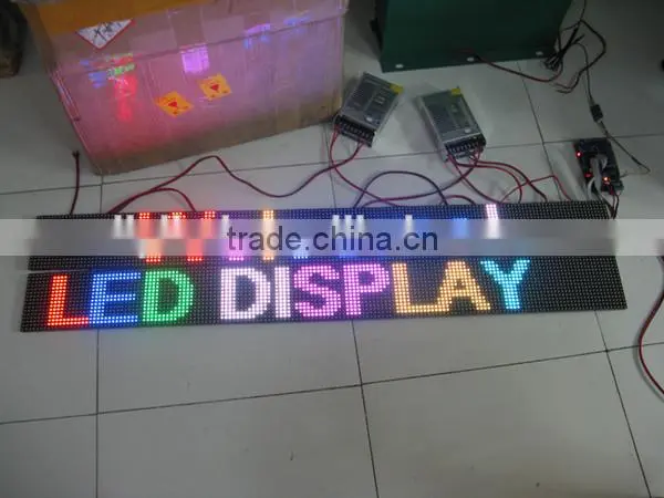 2014 hot sale popular led scrolling message sign with Ultrathin, super light, super cheap
