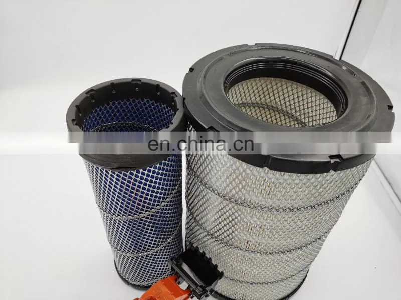 hot selling excavator parts air filter 4286128+4286130 AF25414+AF25412 for SK200-8 SK210-8 EX210-5 EX230LC-5 EX220-5 ZX200-3