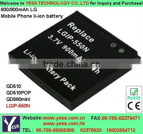 Battery for Smart Mobile Phone apply to gd510 pop