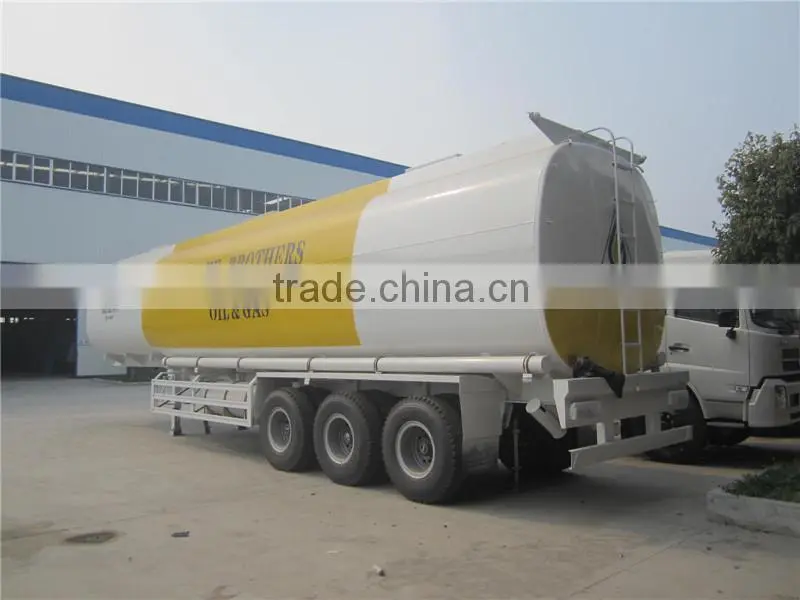 3 axles 50000liters fuel tanker semi trailer for sale