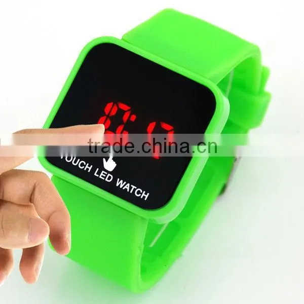 Hot!!! men clock /led touch colck