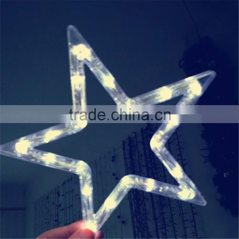 falling star led battery lights for christmas light ,party decorate,christmas ornament