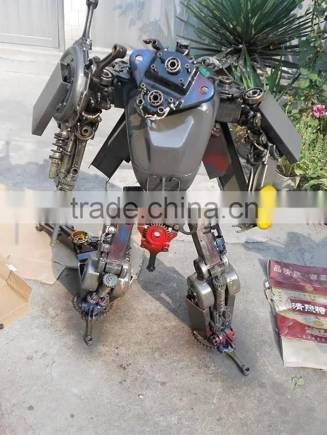 iron sculpture Sentinel Prime iron artistic decoration