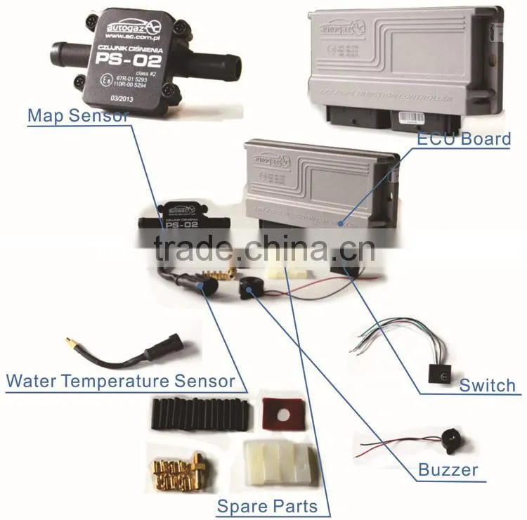 Auto gas CNG/LPG ECU Coversion Kits