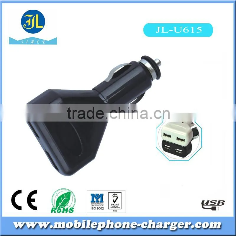 Wholesale Alibaba mobile phone accessories usb vehicle charger with 2 usb port