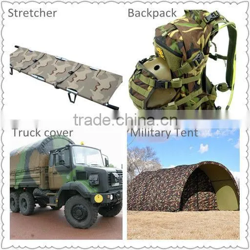 Factory Price Polyester Waterproof Army Fabric/ Military Fabric