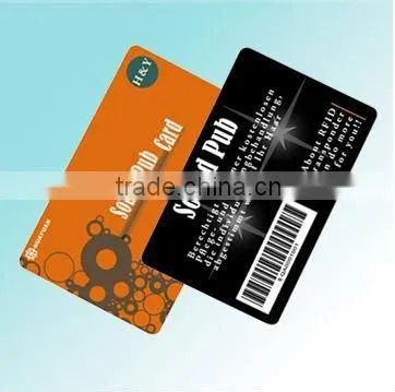 Fashionable pvc VIP card