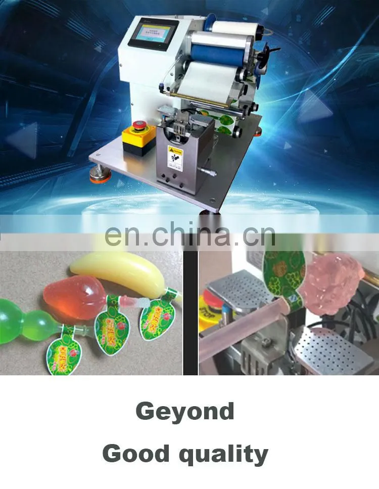soft tube folding half fold labelling machine