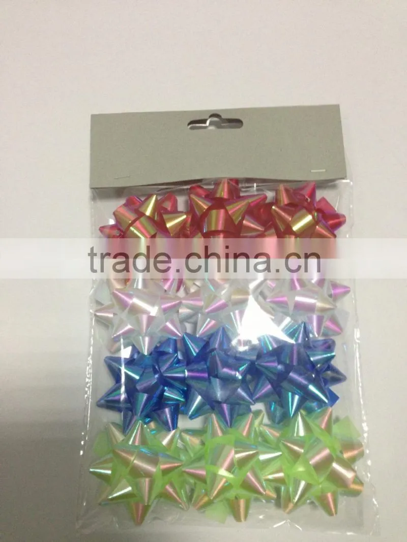 Wholesale metallic ribbon for graduation party, pp ribbon,polyester satin ribbon bow
