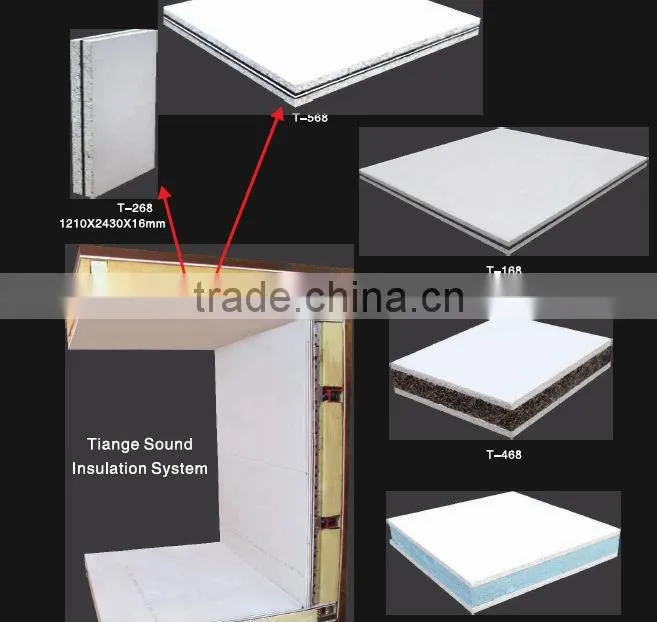 Night clup and KTV soundproof wall and ceiling