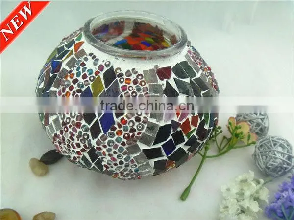 mosaic glass decorative lantern