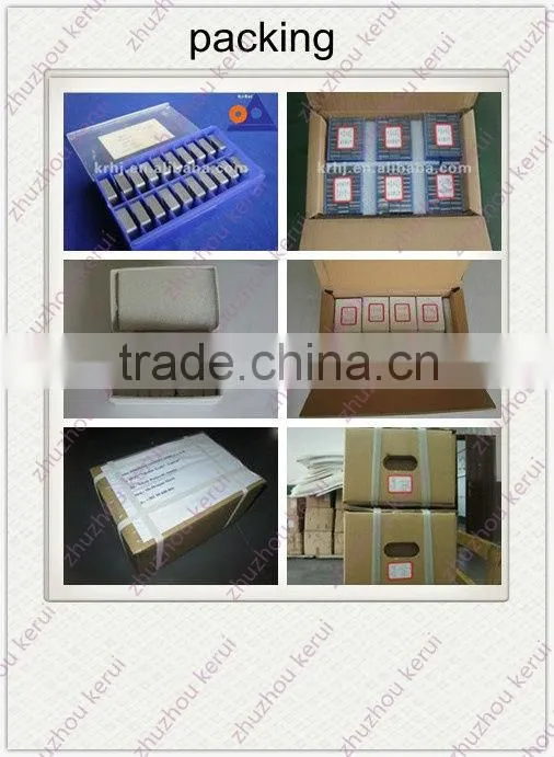 carbide tips of SS10 stone cutting tips