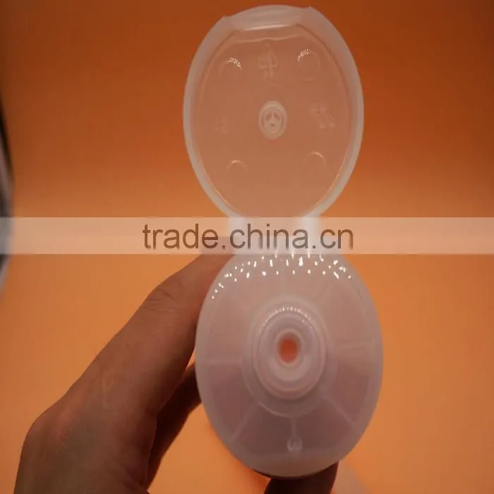 diameter 50mm with value flip cap for cosmetic packaging