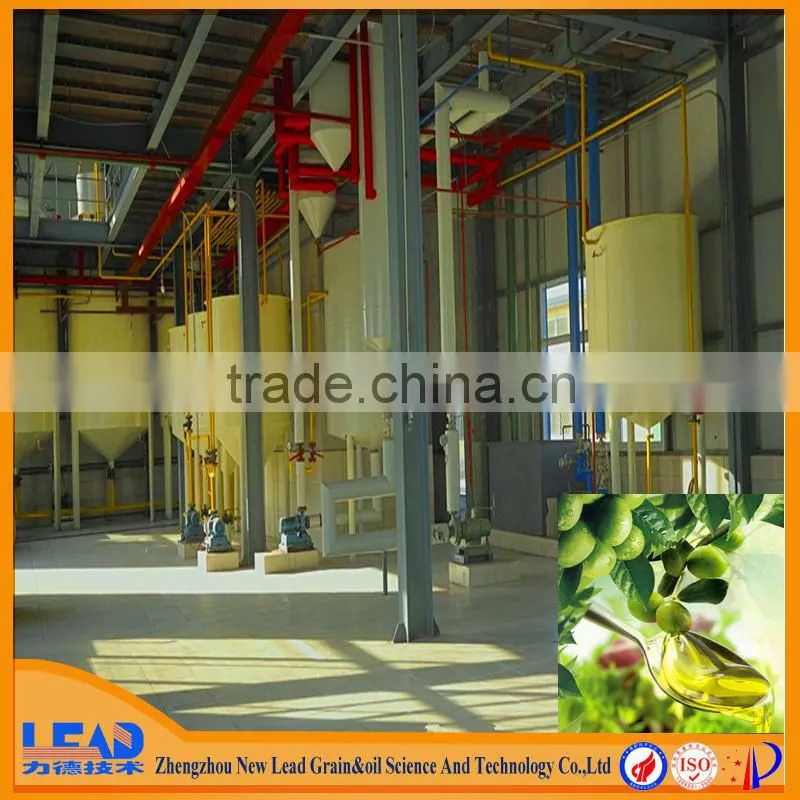 Power and energy saving mini soya oil refinery plant with ISO for sale