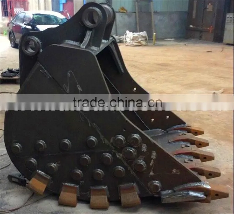 Promotion Price HARDOX500 NM400 excavator bucket manufacturer for 1-80t excavator