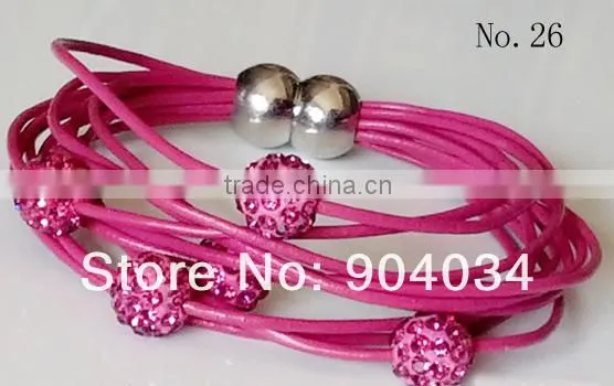 2013 New Fashion Five Rhinestone Beads Tibetan Bracelet