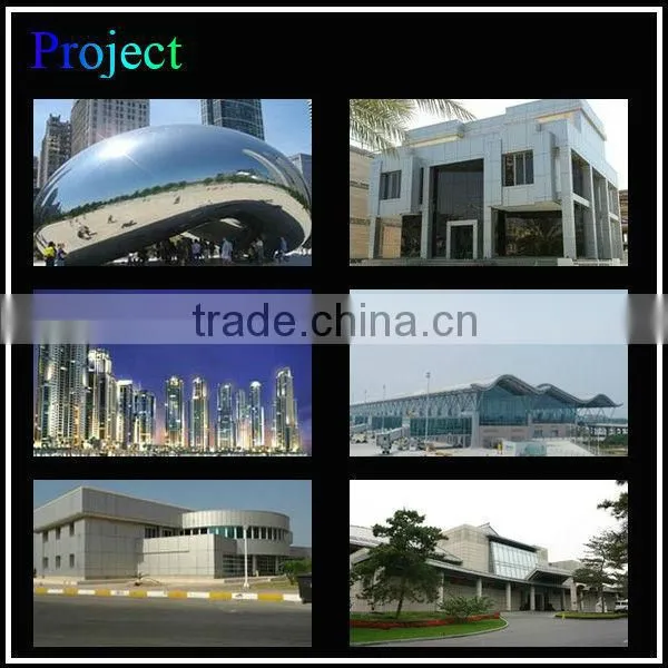 Aluminum strip ceiling for construction decoration usage