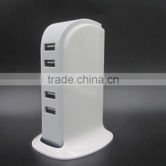 US UK Plug 2.1a Multi port Micro 5 port usb portable charger