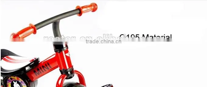 Rastar toys BMW MINI licensed kids tricycle bike bicycle