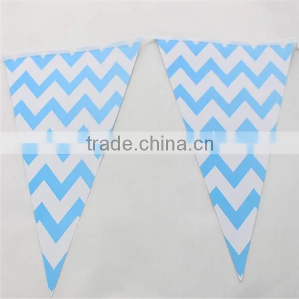 Wedding Party Decorative Flags banners Birthday Baby Shower Paper Decoration