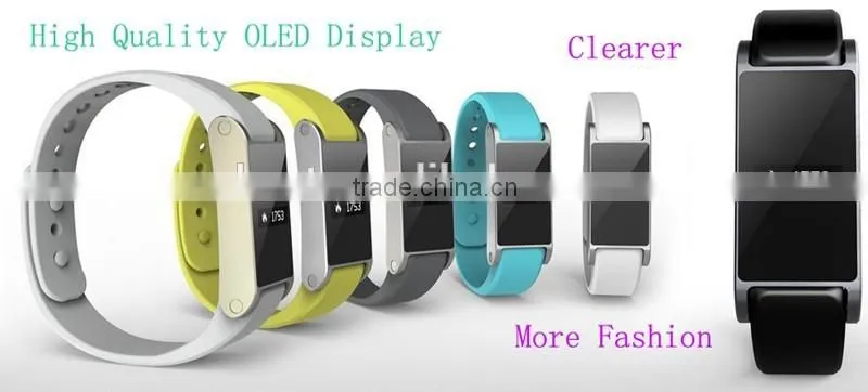 i6 Bluetooth 4.0 Wristband Health Bracelet ring Smart Watch Sports Sleep Pedometer Recorder Smartwatch for iphone IOS Android Ph