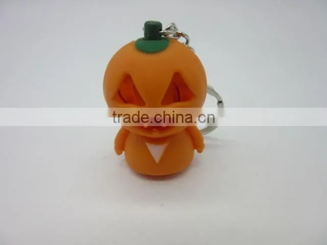 Hot !lovely promotional plastic PP hello kitty keychain