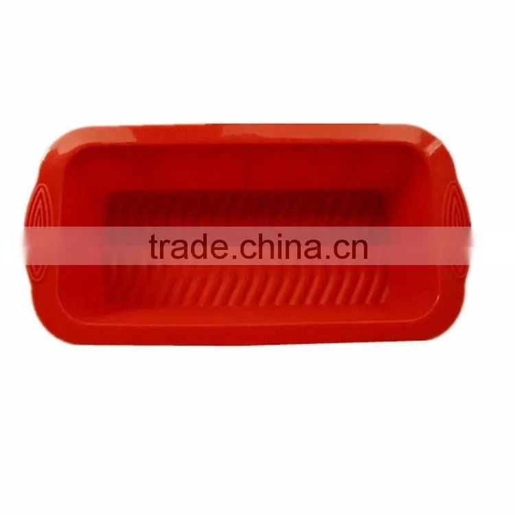Silicone bread and loaf pan