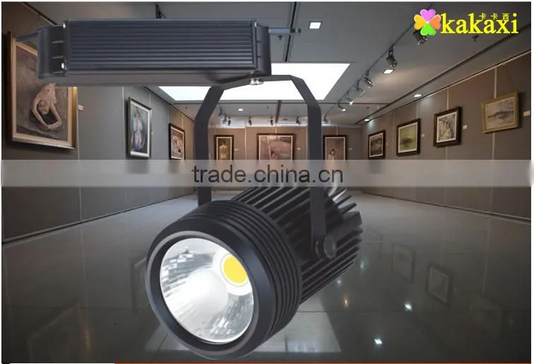 Kakaxi High Quality LED Track Light 50W Clothing Store Rail Lamp Showcase LED Spotlights