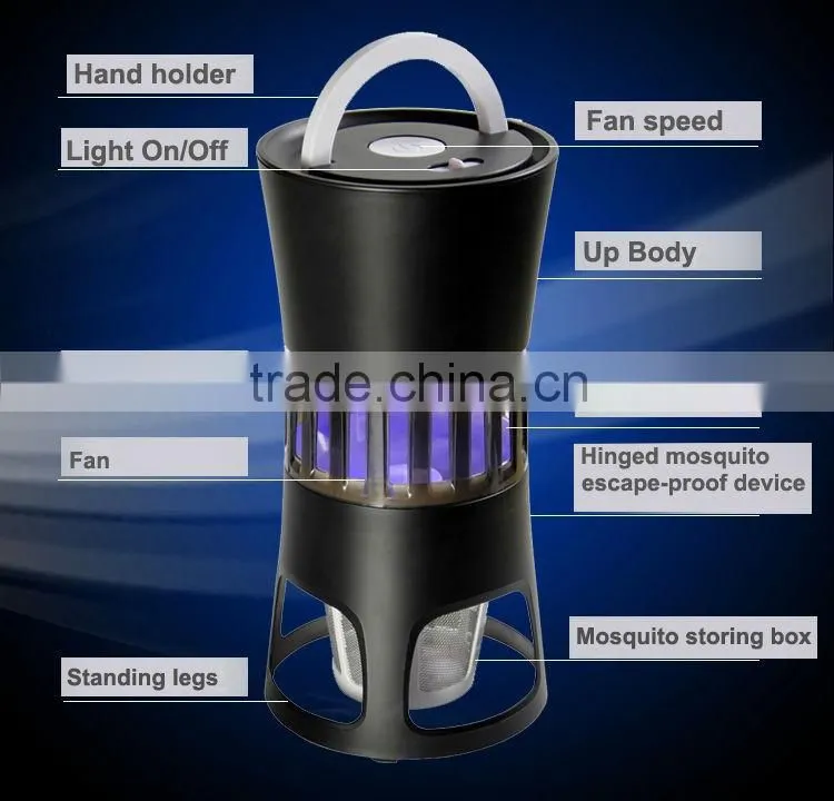 Electronic mosquito swatter mosquito repellent device