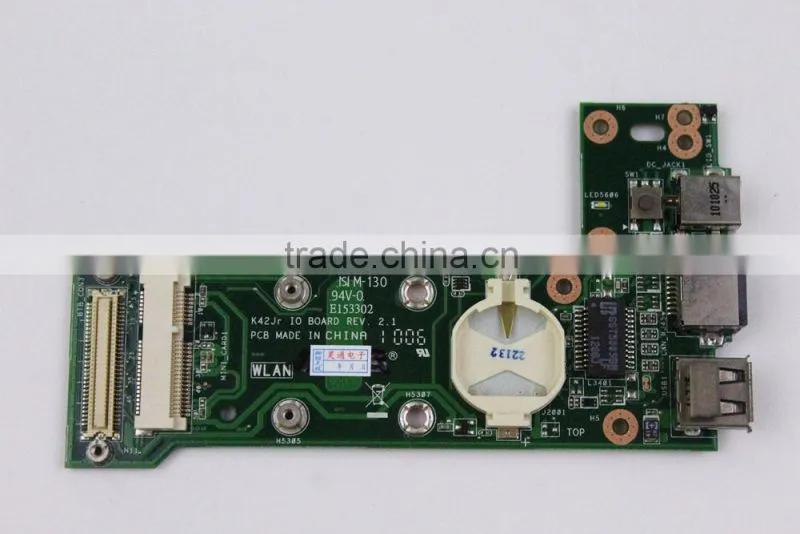 New For Asus K42JR board REV 2.1 K42JC K42JE K42F JACK SWITCH BOARD DC Power tested well free shipping