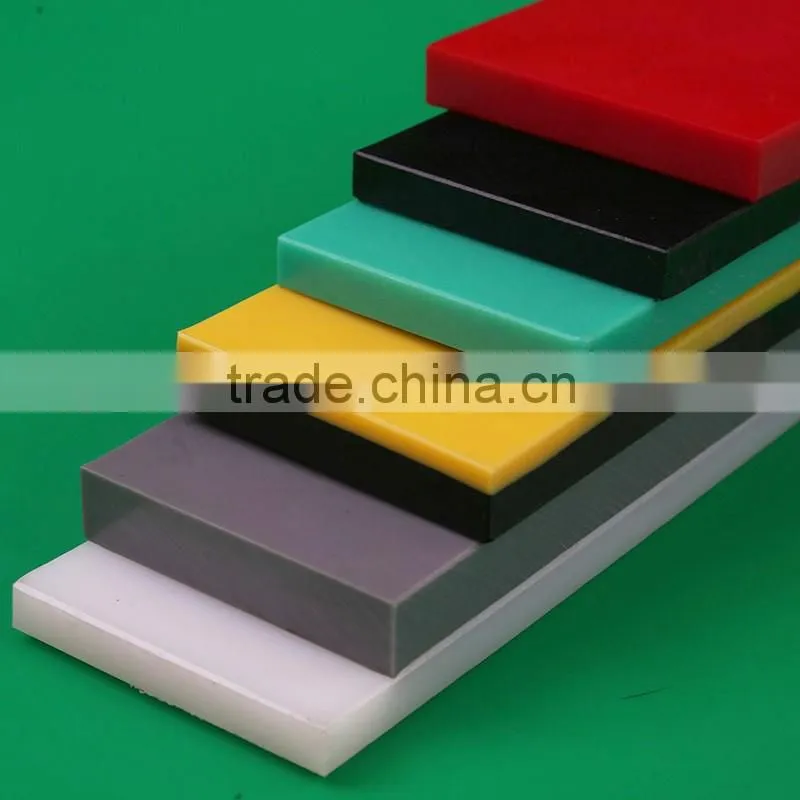 white hard plastic PTFE plastic acetal board sheet
