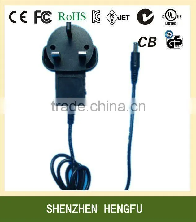 Wall Mount 14V 0.5A LED Power Supply with CCC 19510