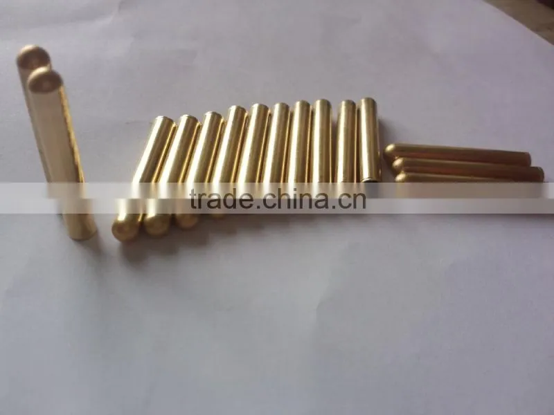High Quality H65 hollow brass pins with RoHS