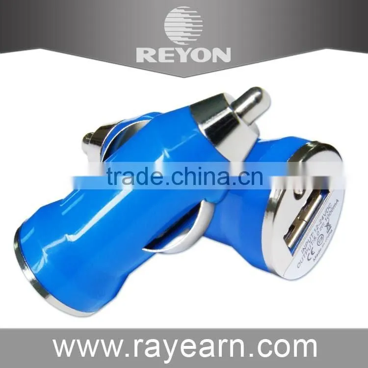 REYON 5V 1A single usb bullet car charger for HTC,xiaomi
