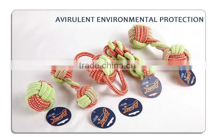 colorful rope toy for pet dog durable high quality very cute appearance