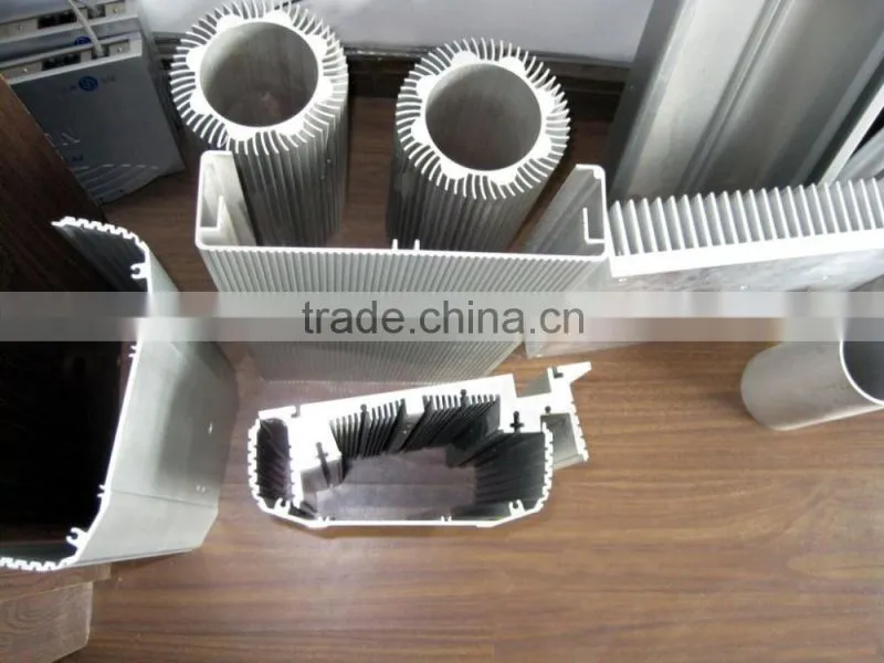 Industrial Aluminum Profiles With Anozied finish treatment