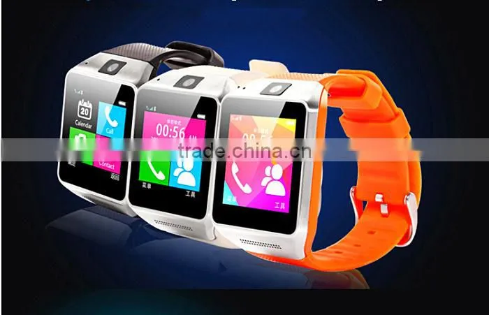 GV08 smart watch phone with touch display, MTK 6260A smart phone watch with camera