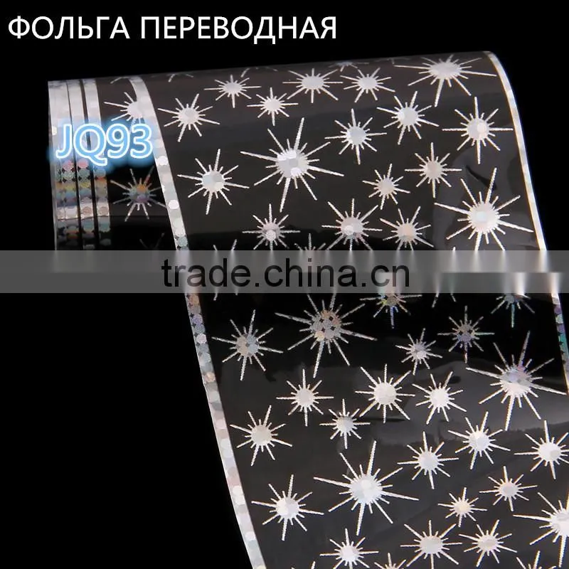 New Arrival Beauty nail foil transfer Tips Decoration JQ 93 Nail art designs