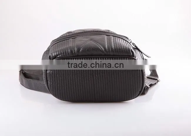 4785-china wholesale women black PU quillting backpack