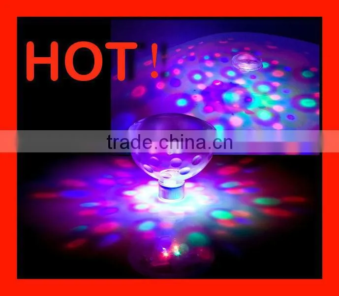 The colorful underwater LED light source