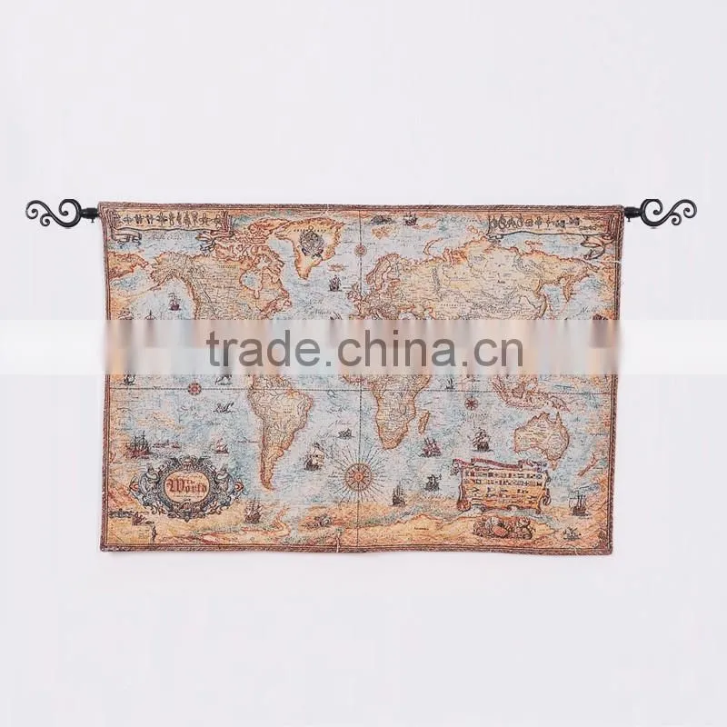 PLUS latest design fabric embroidered wall hanging for upholstery