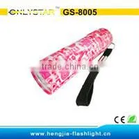 GS-9025D aluminium bicycle zoom Q5 led flashlight torch