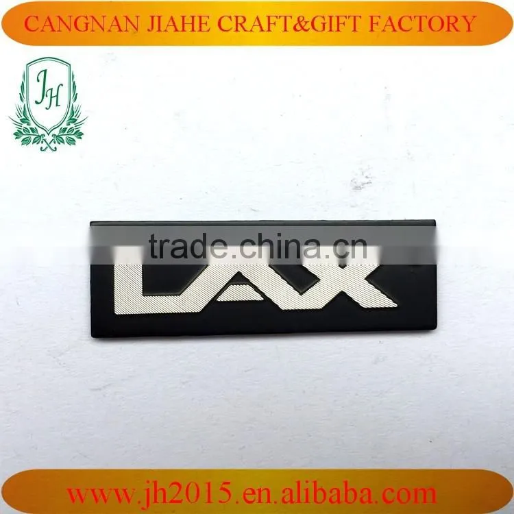 Embossed Aluminum Nameplate,metal aluminum nameplate with color painting