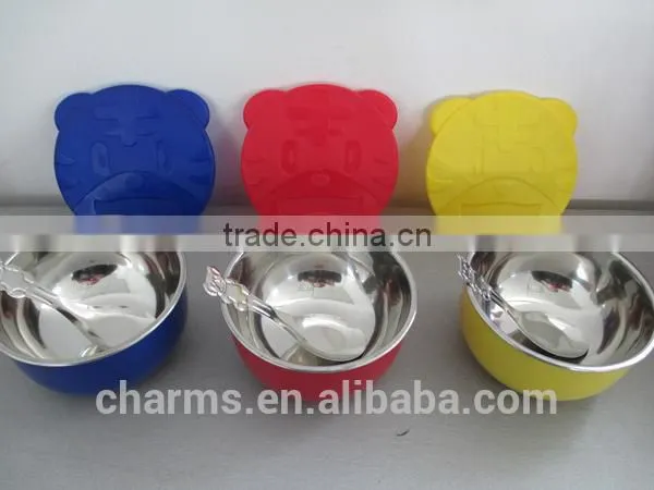 2016 Chuangsheng colourful Stainless steel water bowl soup container&Charms large soup pot stainless steel cooking casserole