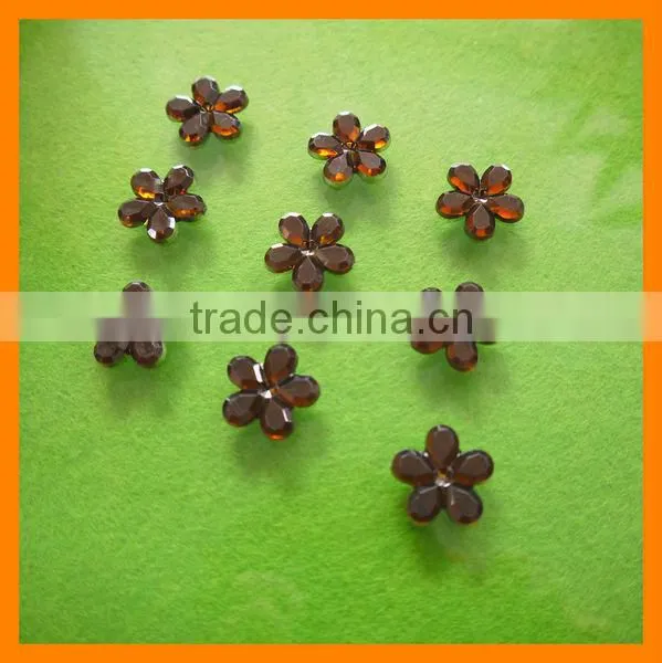 12mm Flat Back Decorative Flower