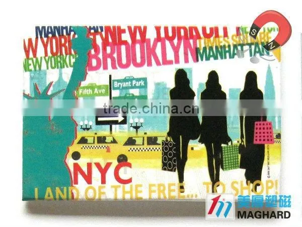 Iron Fridge Magnet Tourist souvenirs NEW YORK