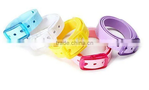 2013 Fashion Wave Silicone Belt in Stock for Men and Women