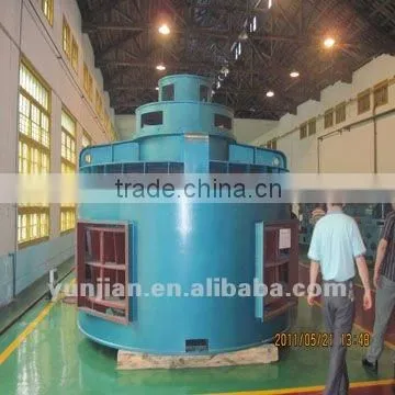 Vertical hydro turbine generator